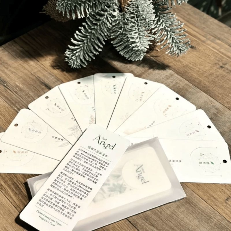 MeetAngel 植物九型赋香卡 - 香薰/精油/线香 - 纸 