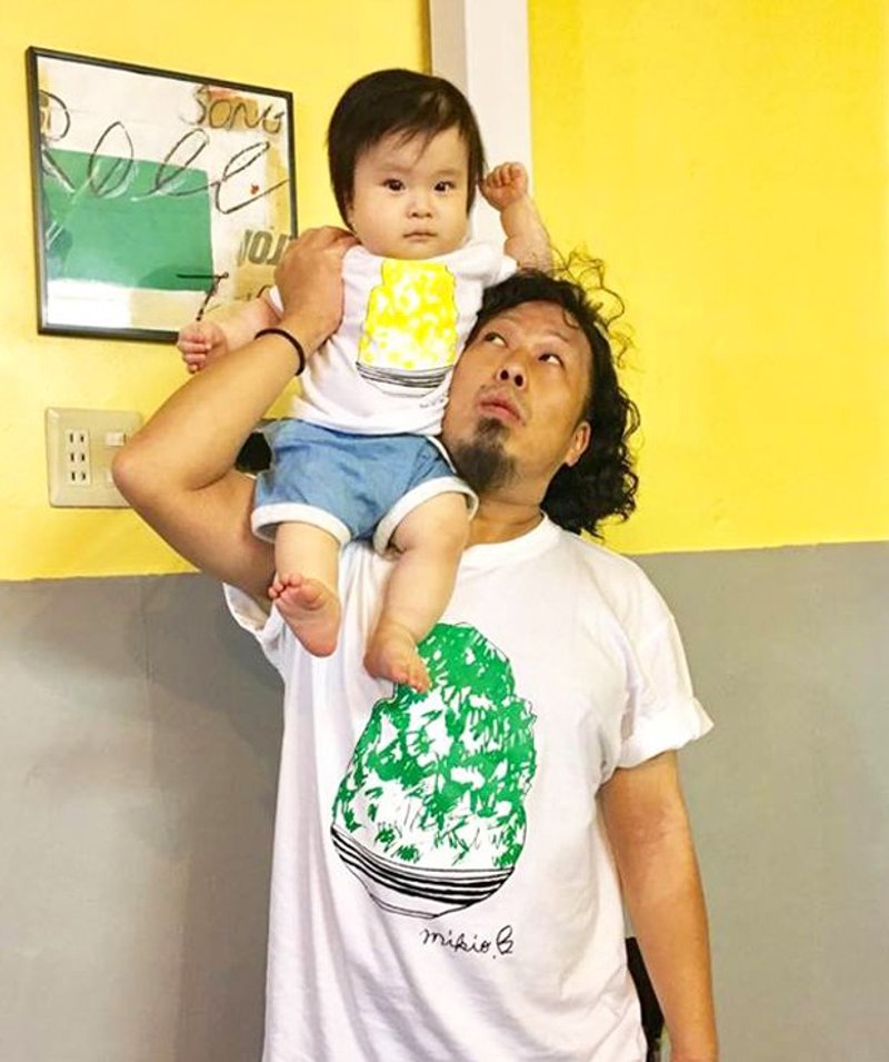 刨冰 Kakigori Shaved ice Men's t-shirt Melon S M L XL 2XL 3XL - 男装上衣/T 恤 - 棉 绿色