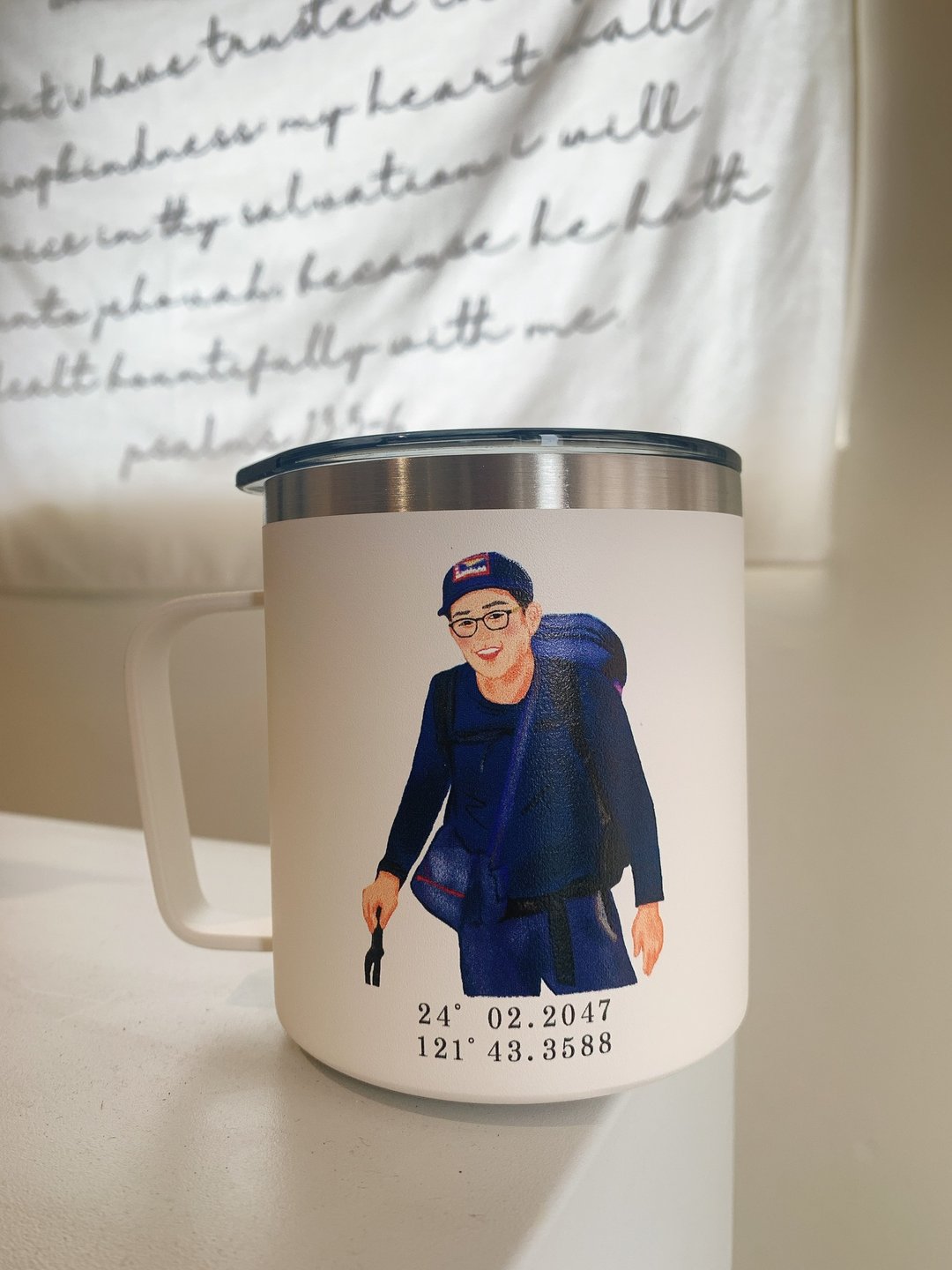 【TYESO不锈钢保温马克杯】400ml | 来图绘制似颜绘 保温保冰露营 - 保温瓶/保温杯 - 不锈钢 多色