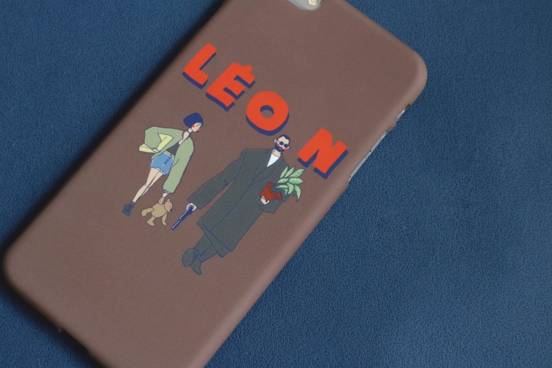 电影系列插画手机壳-这个杀手不太冷 - 手机壳/手机套 - 硅胶 