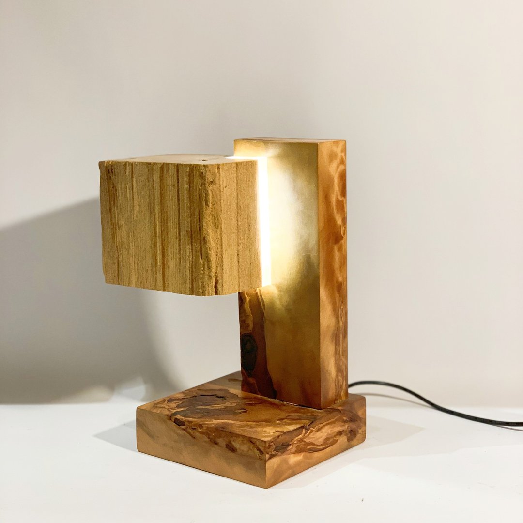 【C.L Studio】设计款 桧木灯 LED 艺术灯饰 夜灯 实木灯 - 灯具/灯饰 - 木头 