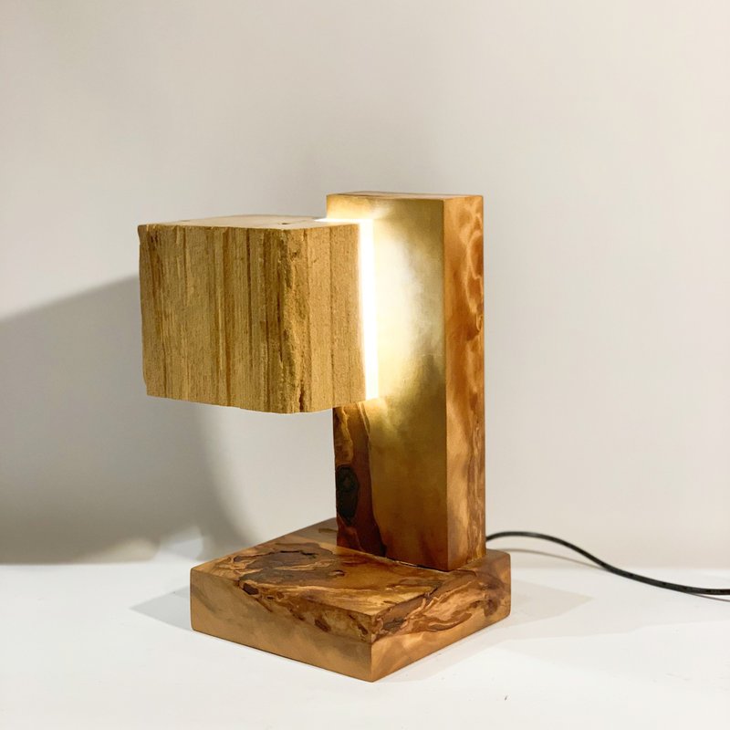 【C.L Studio】设计款 桧木灯 LED 艺术灯饰 夜灯 实木灯 - 灯具/灯饰 - 木头 