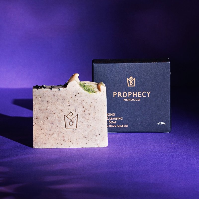 问题肤况─【铂翡斯】晶钻晶亮黑种草籽油极致洁颜皂 120g 手工皂 - 肥皂/手工皂 - 其他材质 