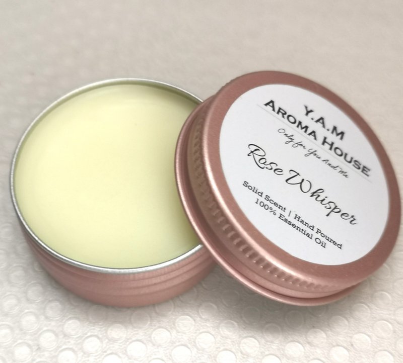 玫瑰絮语| 约会小心机 精油香膏 (可当指缘油) - 香薰/精油/线香 - 精油 