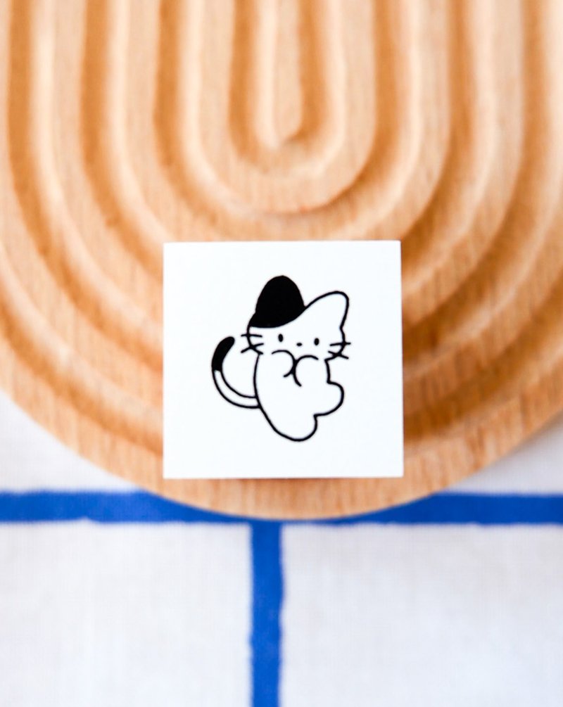 印章【猫咪】 - 印章/印台 - 木头 