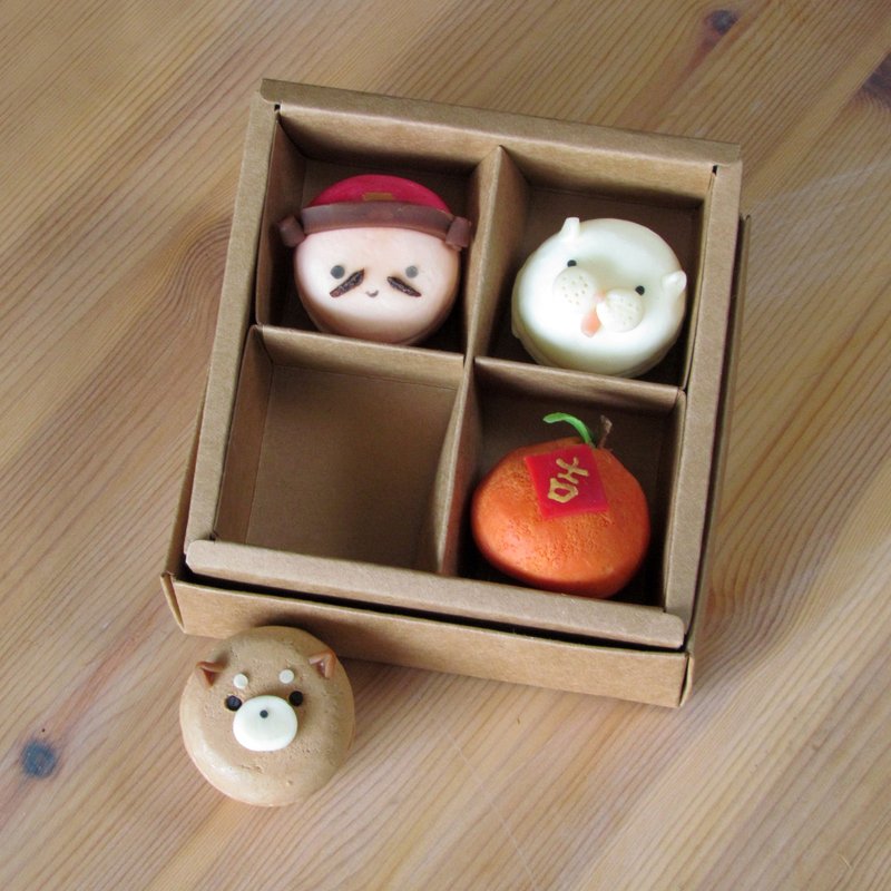 2018限量新年礼─财神旺旺来沐浴皂礼盒#Pinkoi#新年快乐 - 肥皂/手工皂 - 植物．花 