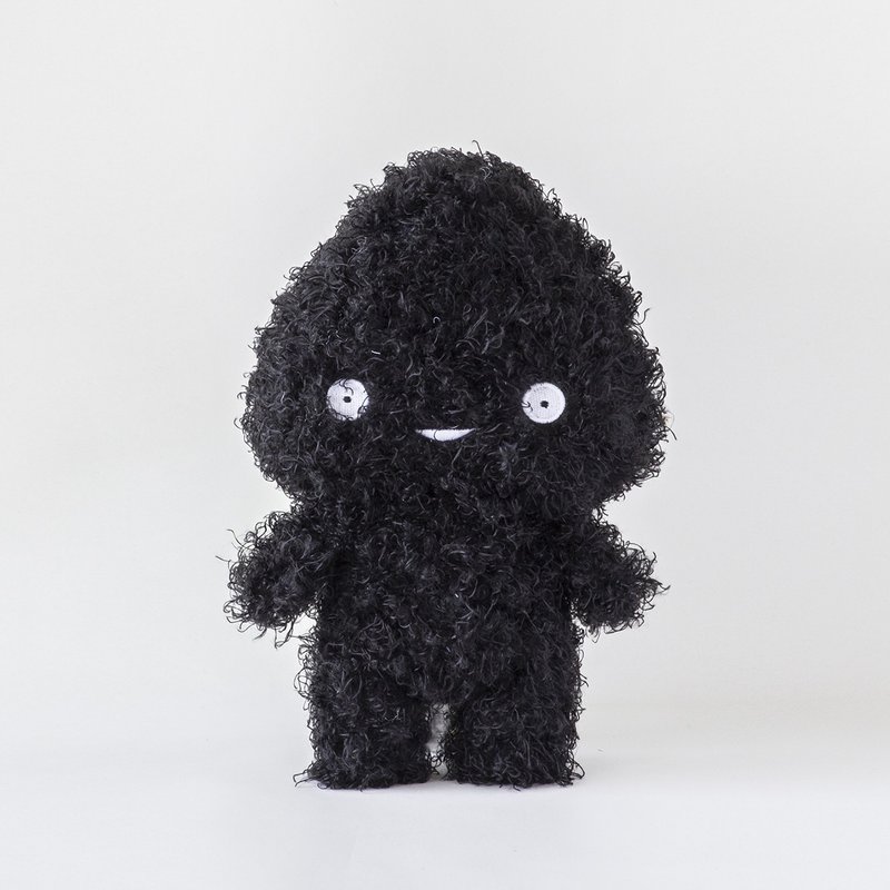 Limited Edition　LU original collectable Plush doll (Triangle) - 玩偶/公仔 - 棉．麻 黑色