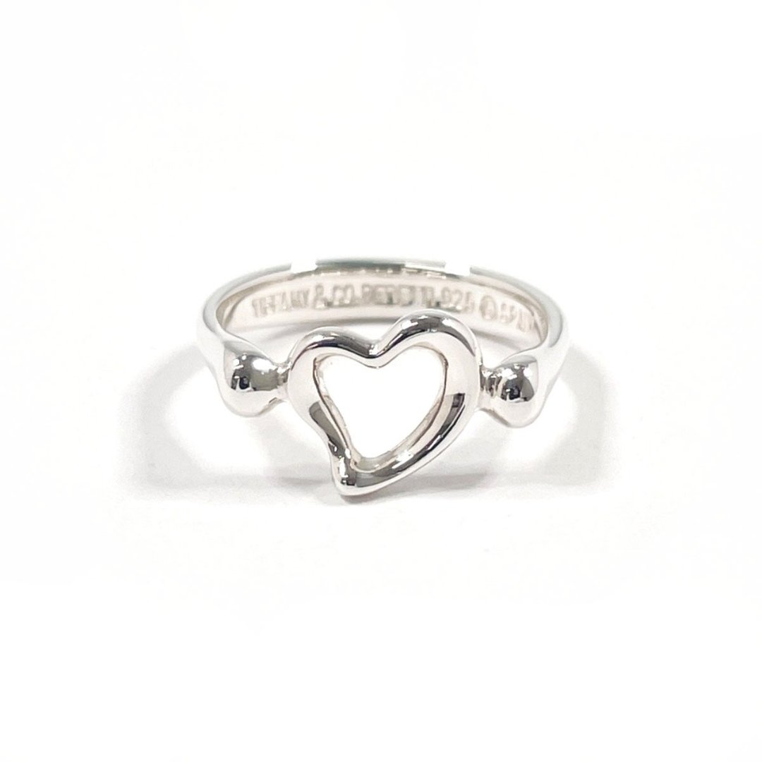 【日本直送．中古美品】9 号 蒂芙尼 TIFFANY&Co. 经典心形 艾尔莎·毕尔蒂 戒指 银 925 - 戒指 - 纯银 银色