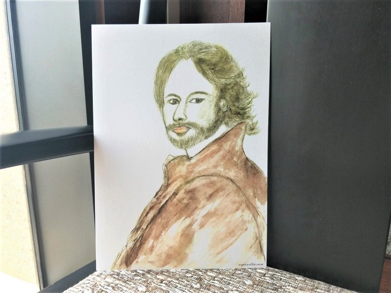 挂画/装饰画/海报/装饰画片/居家布置/手绘/Wall decor - 画框/相框 - 纸 白色