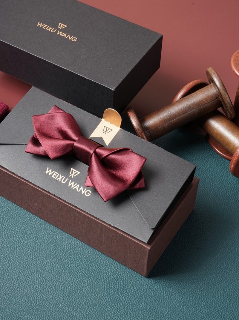 WEIXUWANG bowtie 愿望系列手工领结 - 领结/领巾 - 聚酯纤维 红色