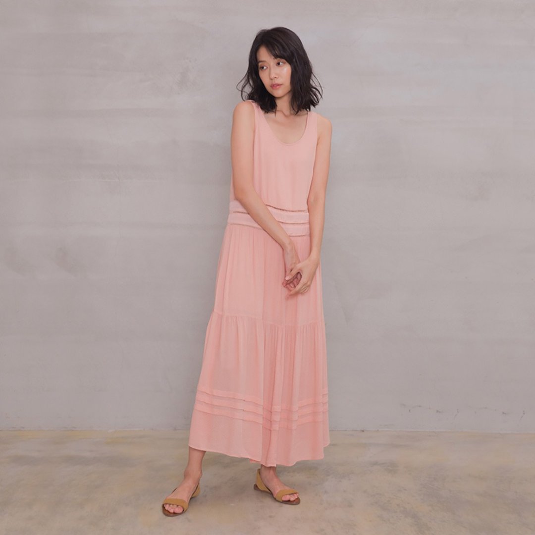 南国假期衬衫洋装 Southland Holiday Shirt Dress - 洋装/连衣裙 - 其他人造纤维 多色