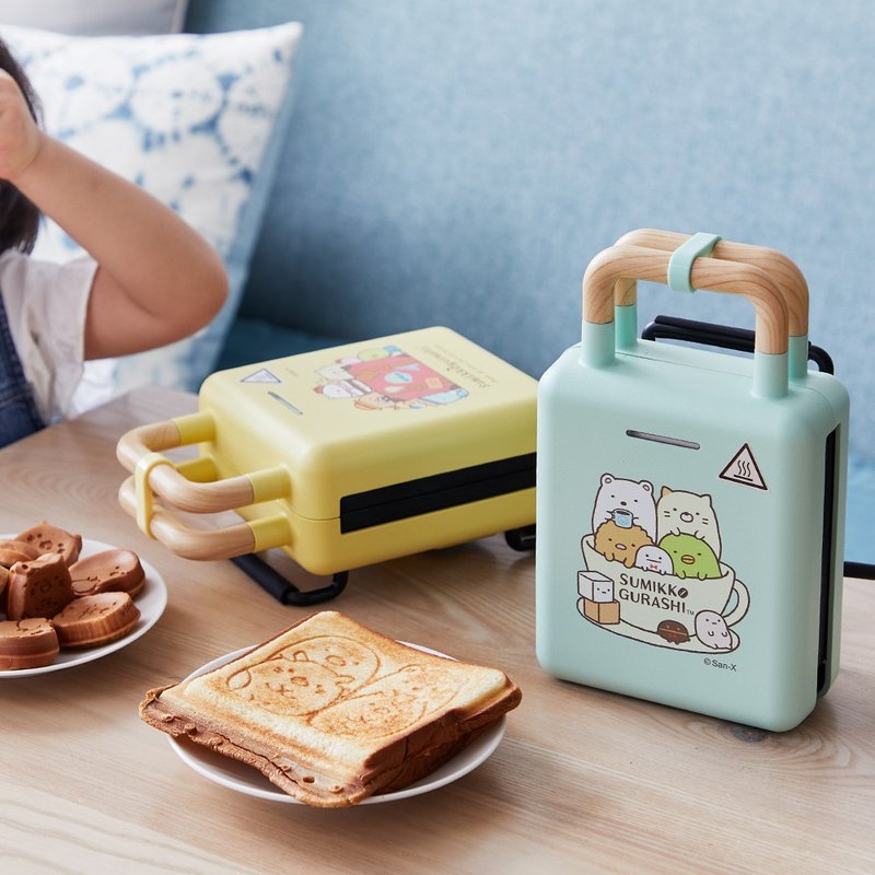 Airmate艾美特 多功能热压吐司点心机角落小伙伴款(薄荷绿) - 厨房家电 - 其他材质 绿色