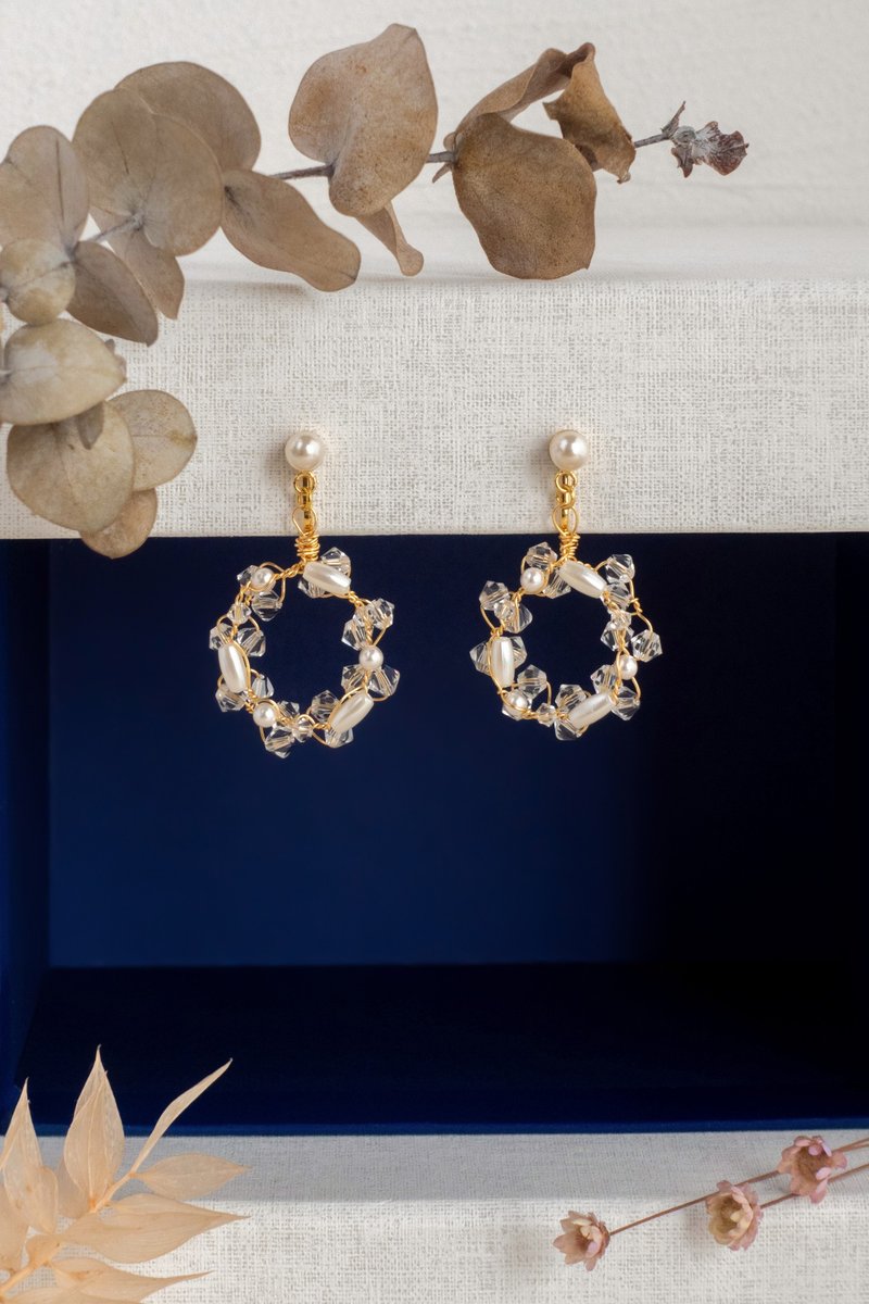 SL 玥夹式耳环- AQ230 - 耳环/耳夹 - 其他金属 