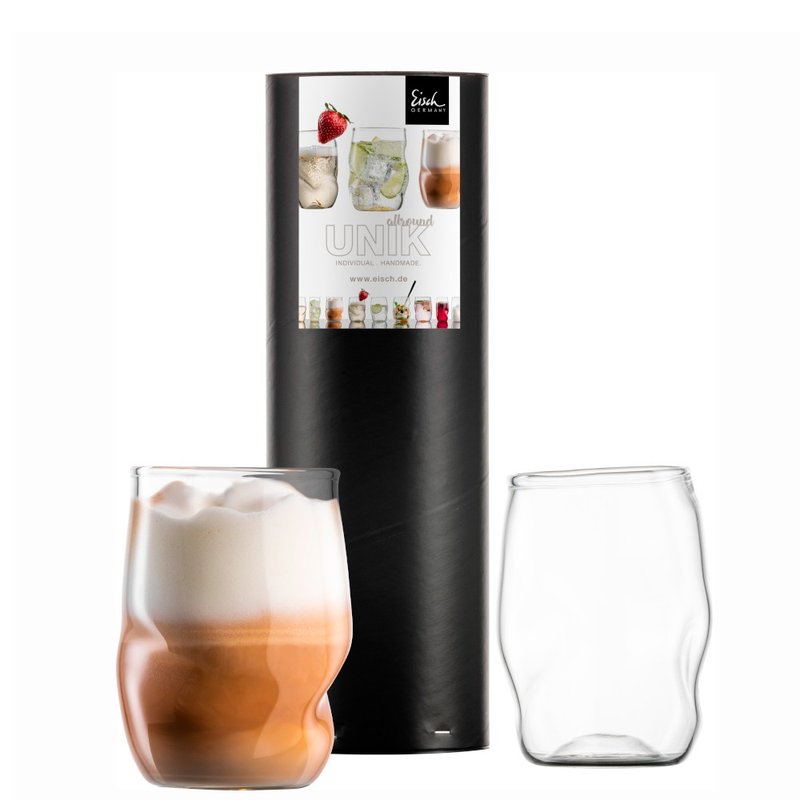 【Eisch】德国UNIK 手工曲型杯 - 酒杯/酒器 - 玻璃 