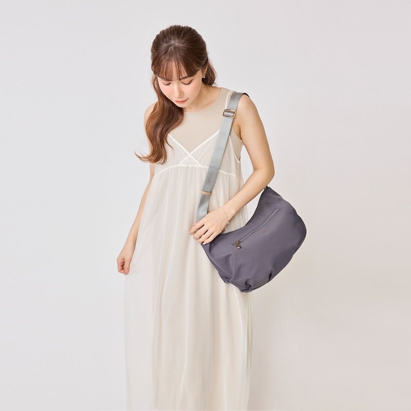 侧背包 云朵防泼水斜背包-7001-32-多色任选 - 侧背包/斜挎包 - 尼龙 蓝色