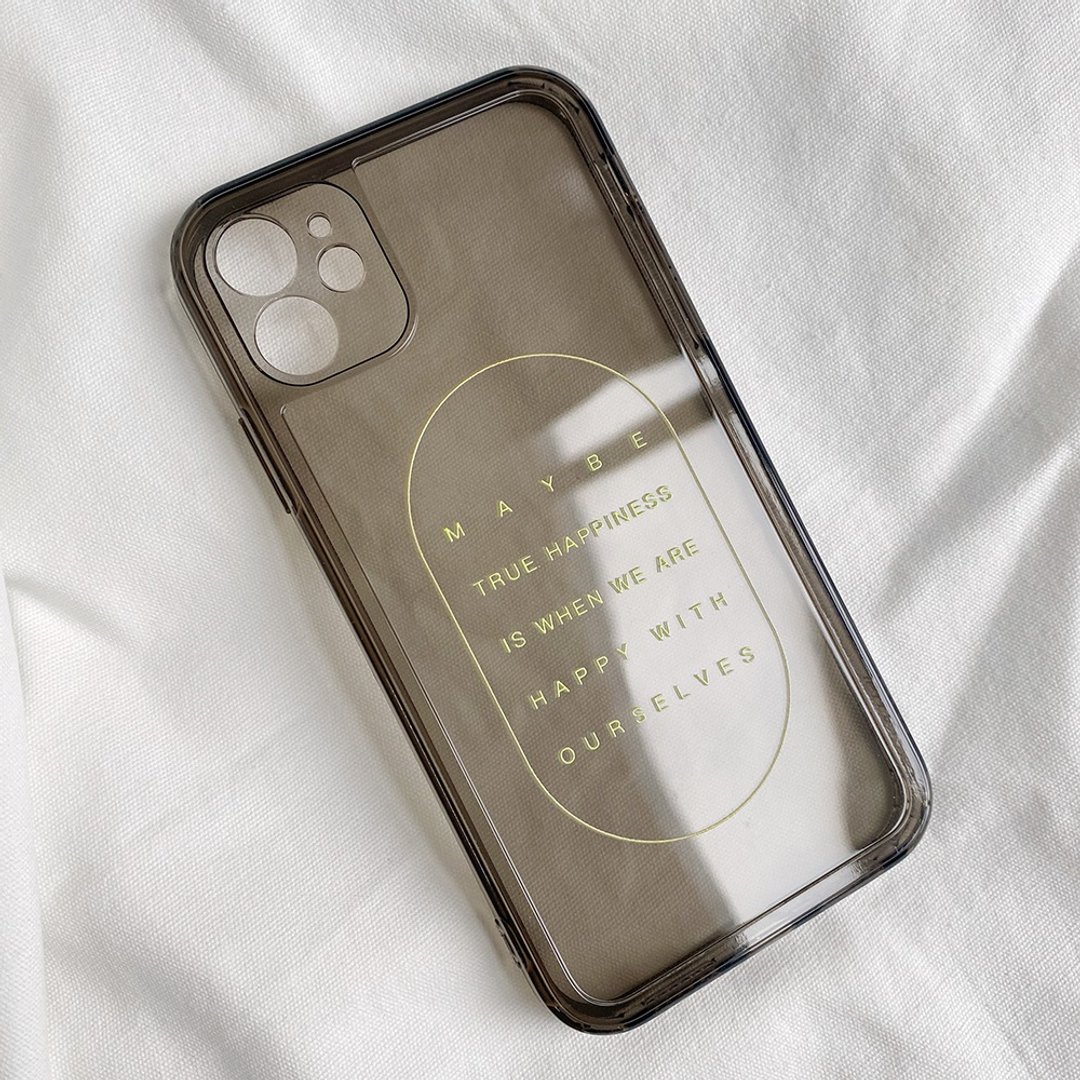 可来图定制 iPhone全包灰色透明保护壳 - 手机壳/手机套 - 其他材质 灰色