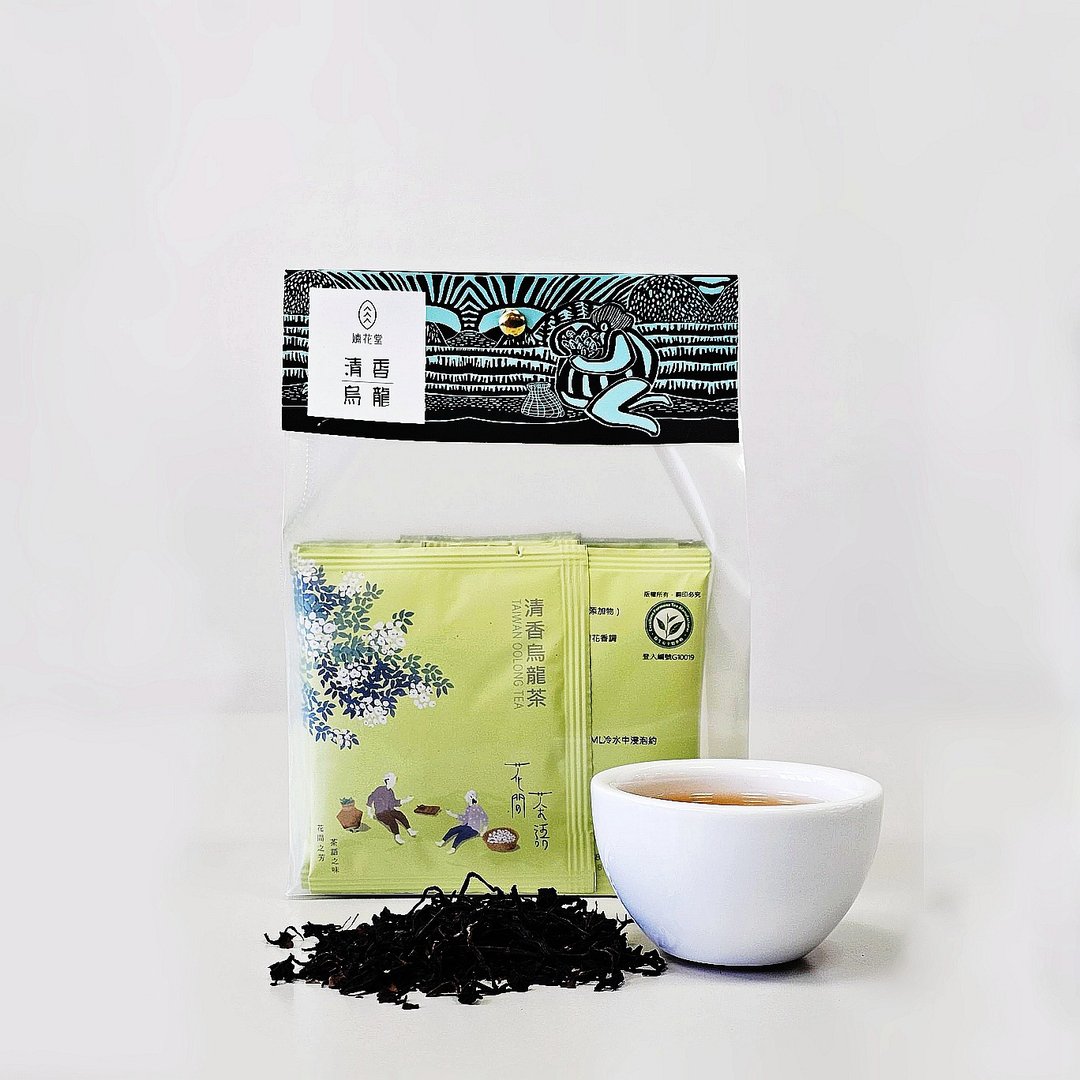 【快速出货】清香乌龙袋茶包 20包 宜兰冬山 花间茶语 严选袋茶 - 茶 - 植物．花 绿色