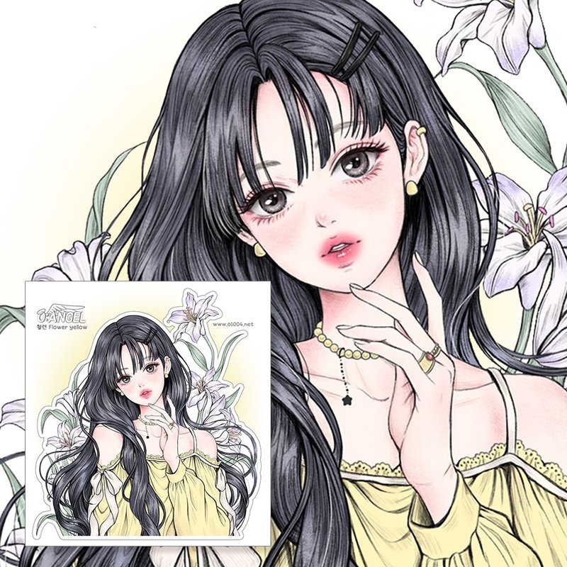 Helen 贴纸 - 贴纸 - 纸 