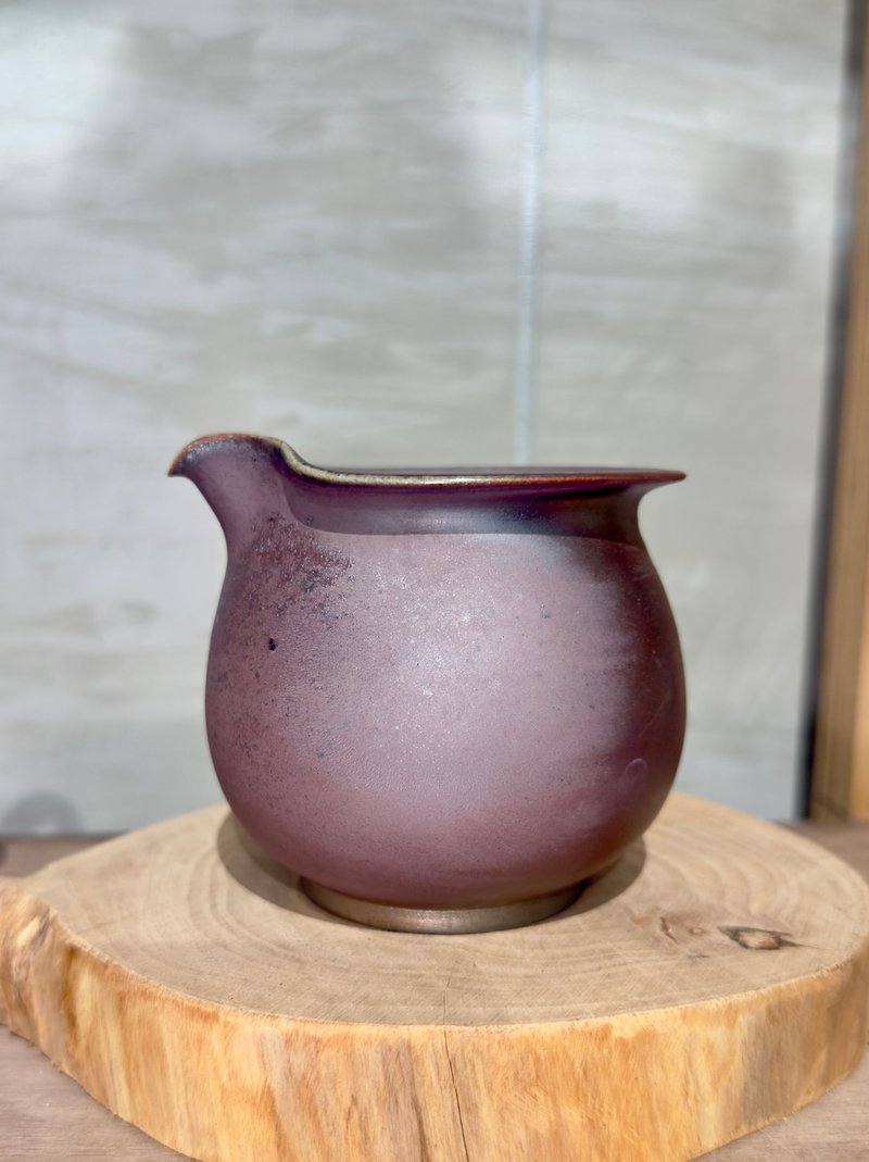 映霞柴烧手作公道杯 - 茶具/茶杯 - 陶 
