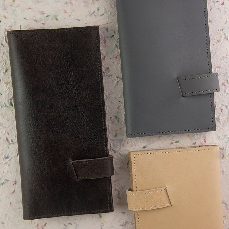 Leather travel wallet, Leather passport wallet, Passport case, Travel wallet - 护照夹/护照套 - 真皮 