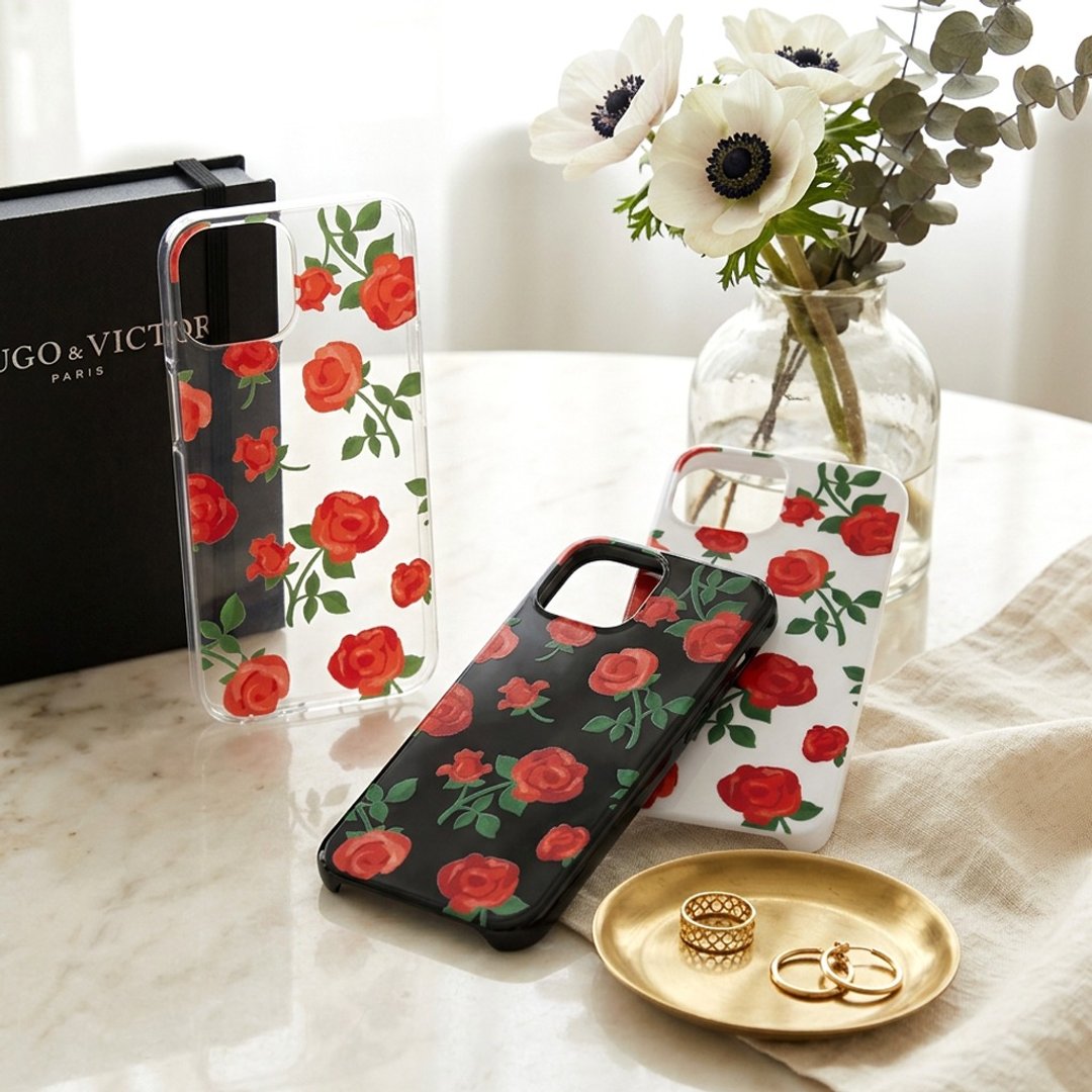 【Plus Smart Phone Case】蔷薇 - Rose - - 手机壳/手机套 - 塑料 透明