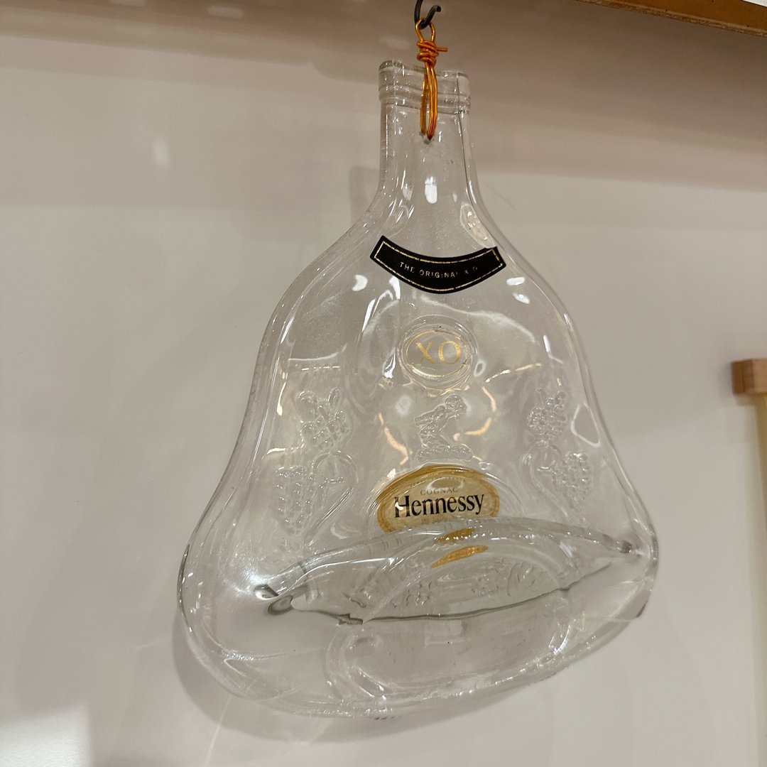 质感生活手工熔制 Hennessy XO 酒瓶挂饰 - 摆饰 - 玻璃 