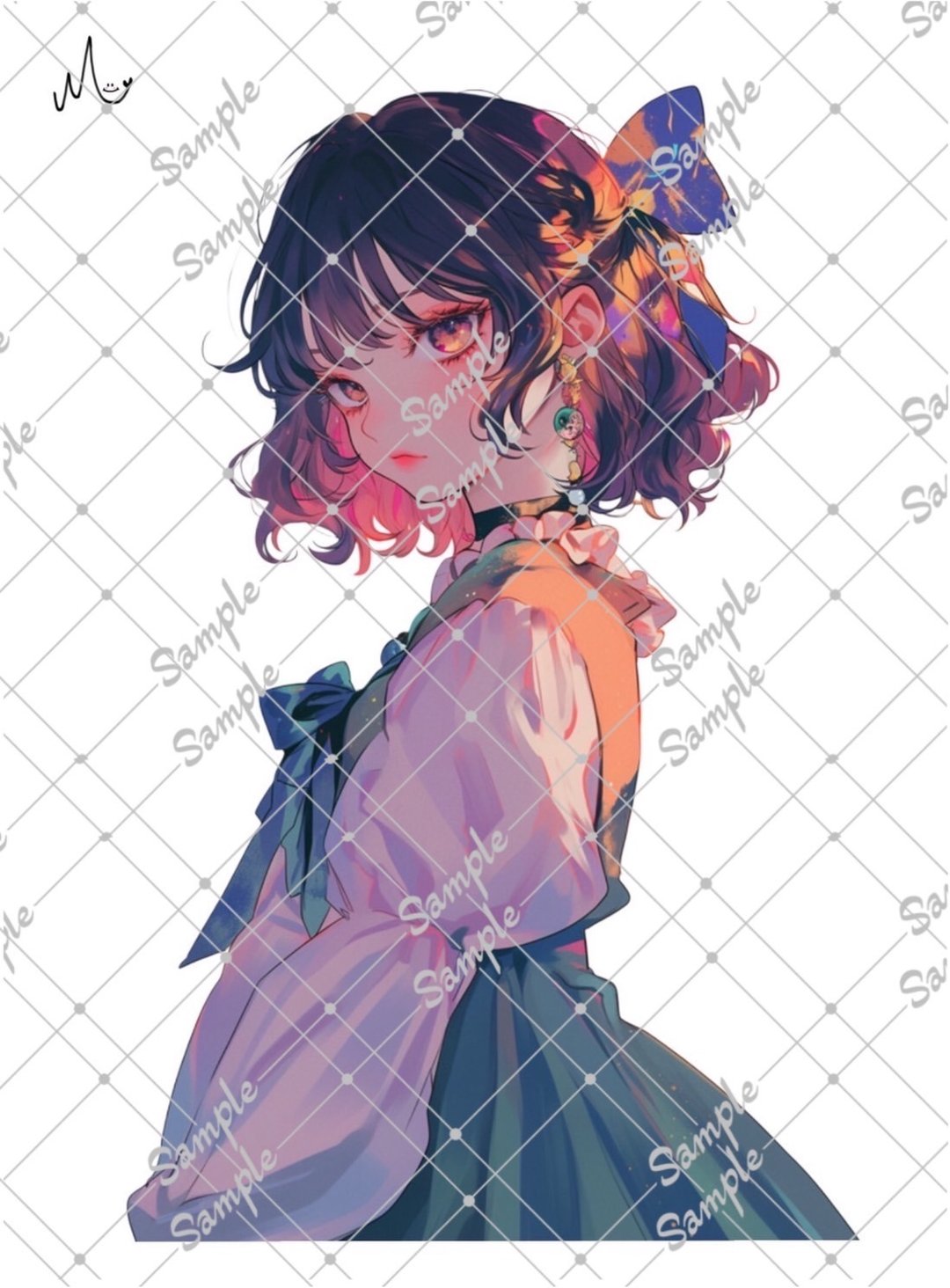 原创人物贴纸 8月新款 - 贴纸 - 纸 