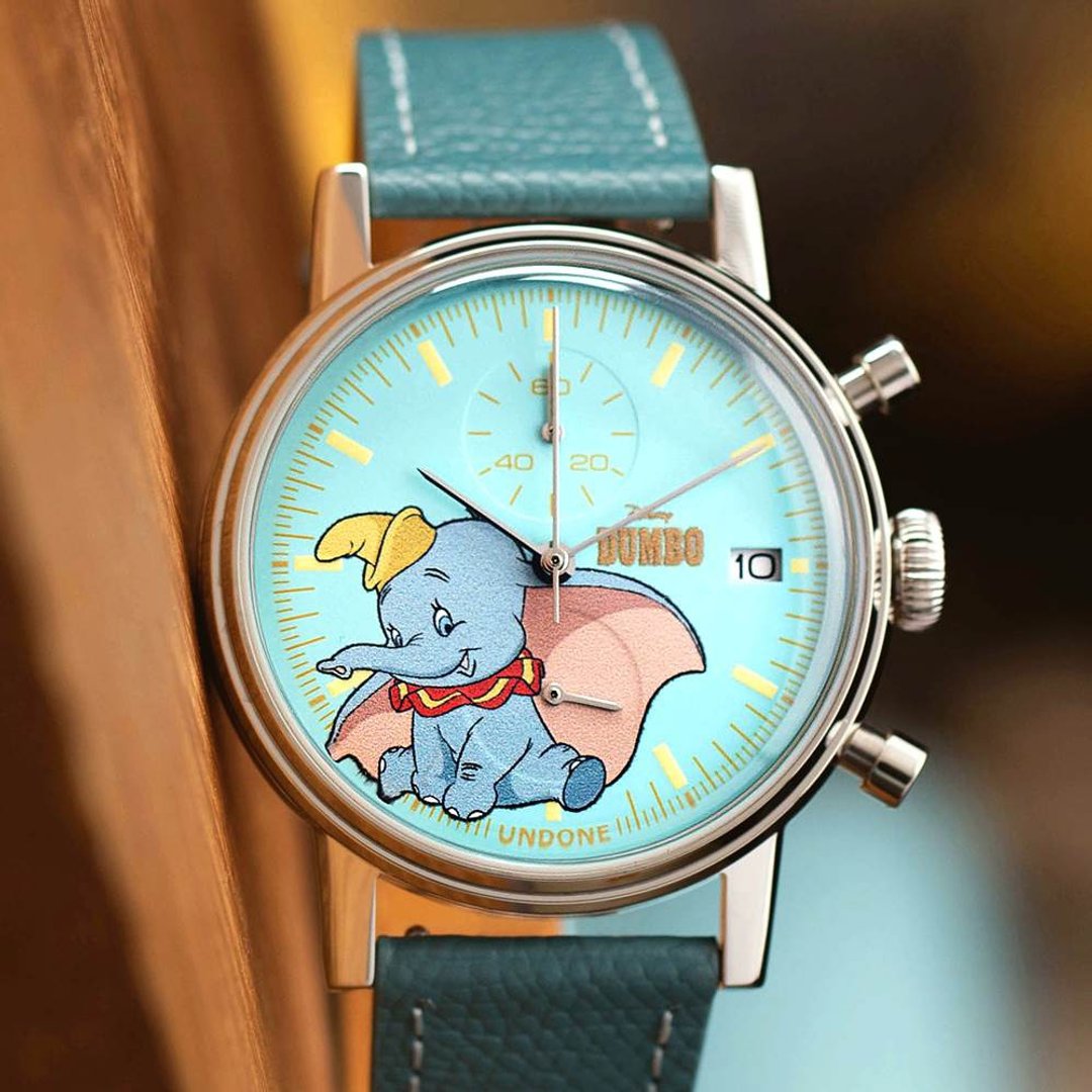 UNDONE x Dumbo 小飞象 联名多功能手表 | 迪士尼 Disney Classic - 女表 - 其他金属 蓝色