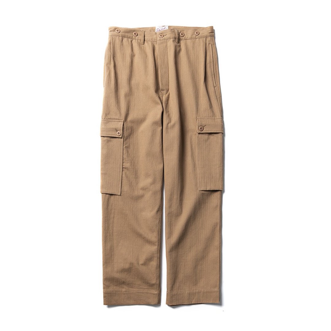 Hunting Trousers - 卡其 Khaki - 男士长裤 - 棉 