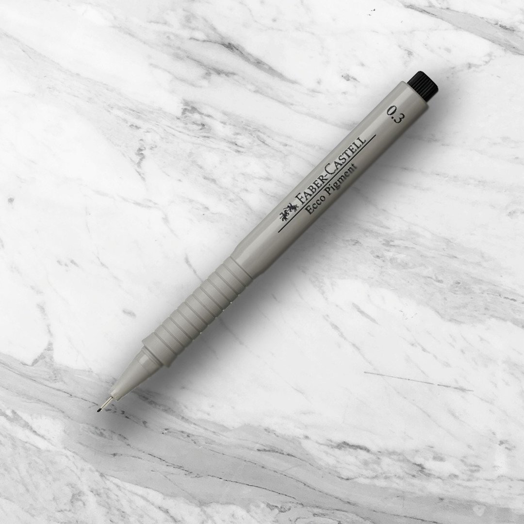 Faber-Castell 代针笔0. 3mm黑色10只(原厂正货) - 其他 - 其他材质 黑色