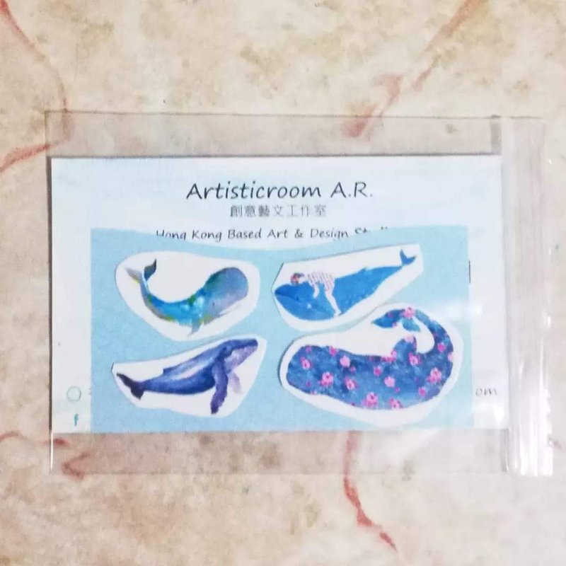 补运费商品 - 鲸鱼刺青贴纸 no. 2 - 非实体商品 - 其他材质 