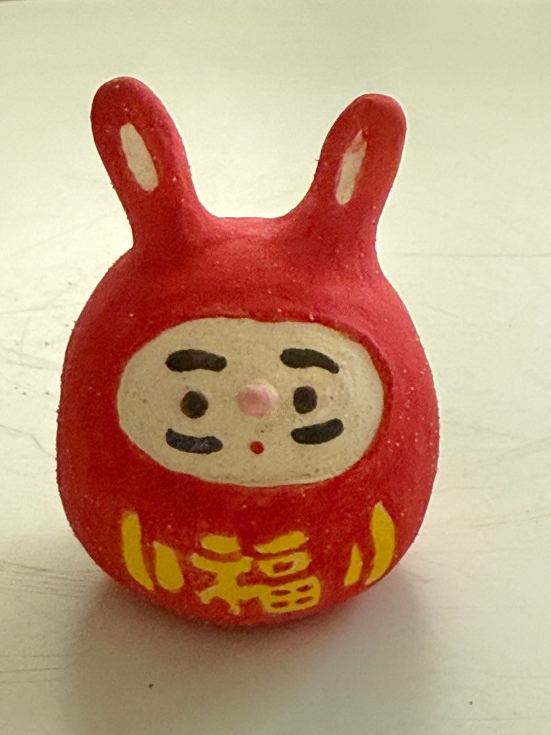 小福神 兔 - 玩偶/公仔 - 陶 