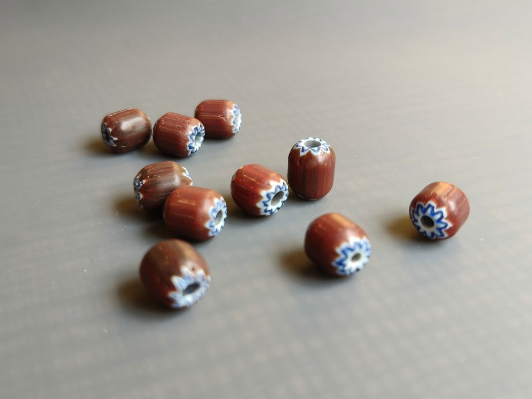 意大利老琉璃 Murano 散珠– LB-71 - 其他 - 宝石 咖啡色