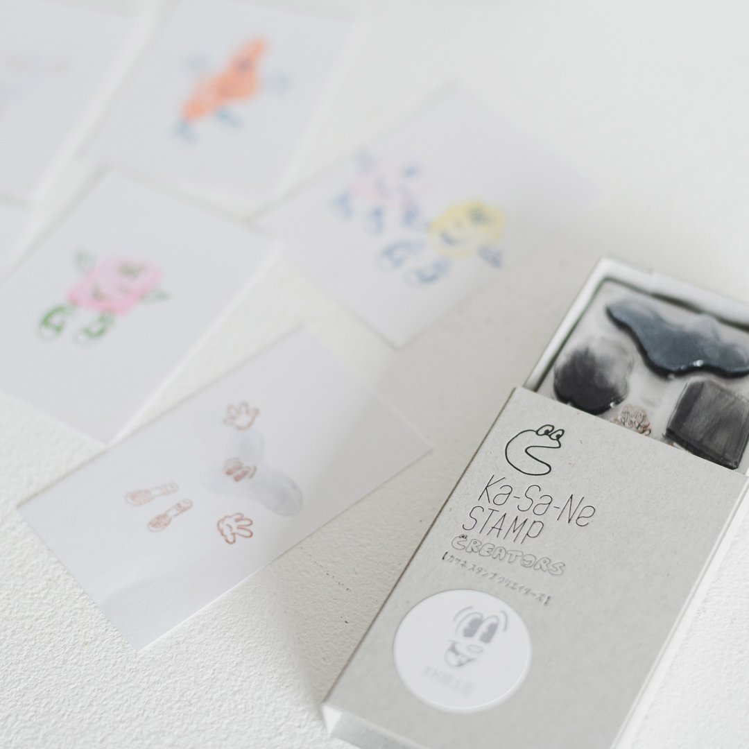 Ka-Sa-Ne STAMP CREATORS 木村耕太郎 - 印章/印台 - 树脂 透明