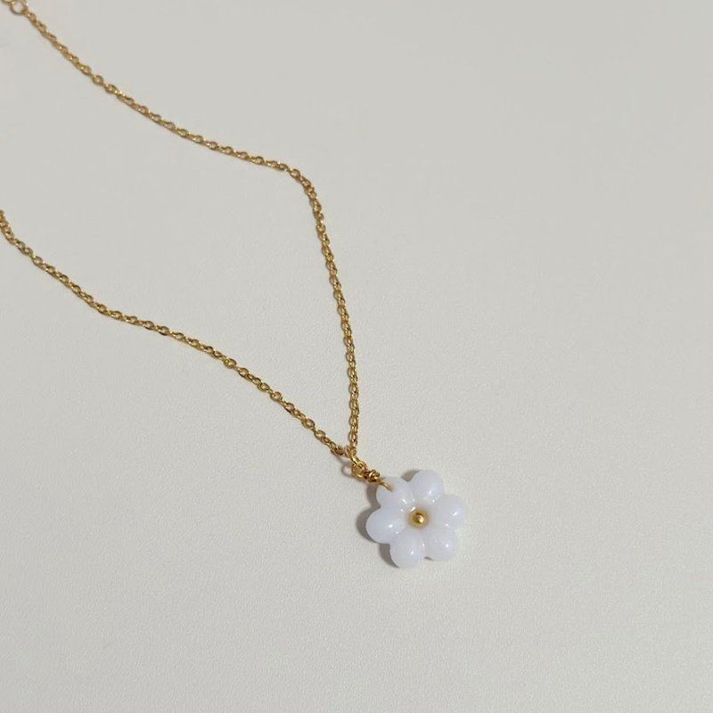 不锈钢 花绽母乳项链 - 婴儿饰品 - 不锈钢 