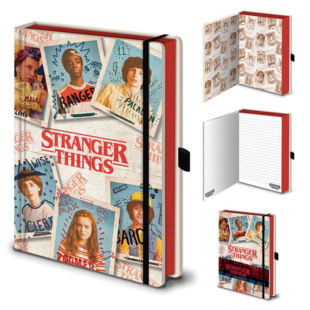 【怪奇物语】Stranger Things 主角群封面A5笔记本 - 笔记本/手帐 - 其他材质 多色