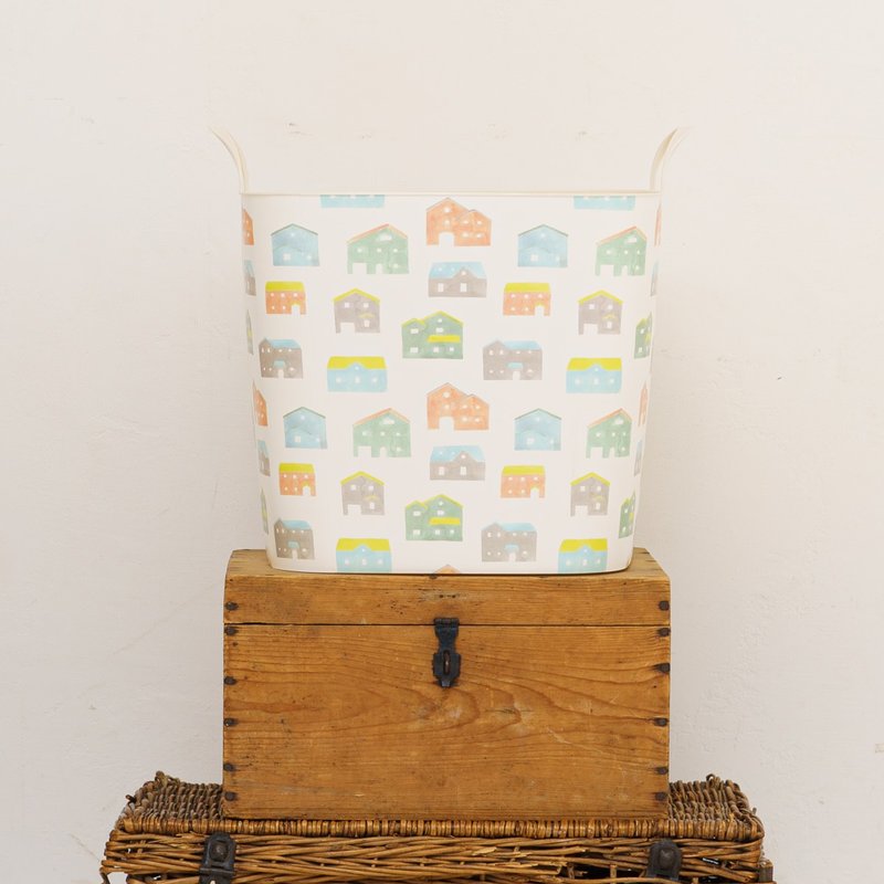 日本 Stacksto X Kayo Aoyama 联名收纳篮 (宅在家) - 收纳用品 - 塑料 多色