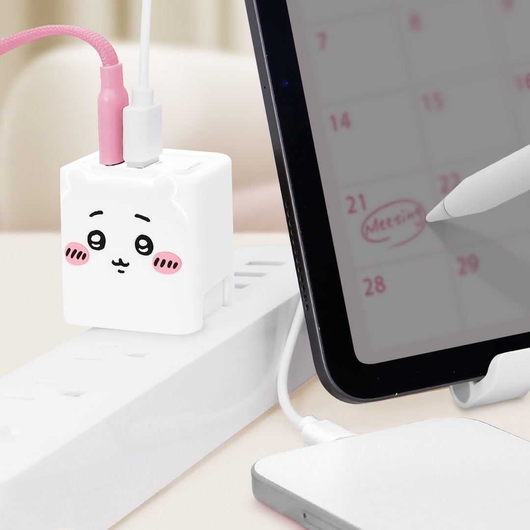 GARMMA Chiikawa 吉伊卡哇 氮化镓GaN 35W 快充充电器 - 数码小物 - 其他金属 