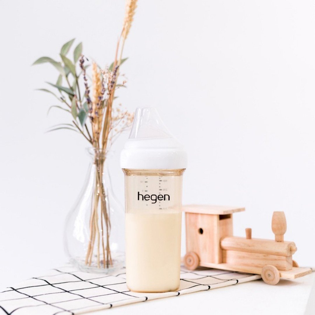hegen 金色奇迹PPSU多功能方圆型宽口奶瓶 (单入)-330ml - 奶瓶/奶嘴 - 硅胶 多色