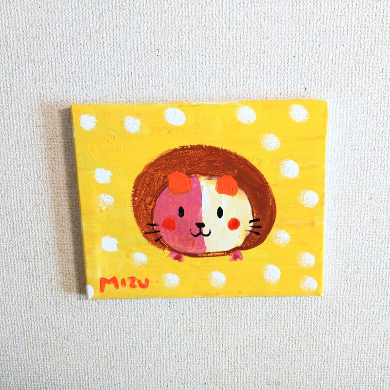 原画，独一无二的彩色豚鼠 - 海报/装饰画/版画 - 其他材质 