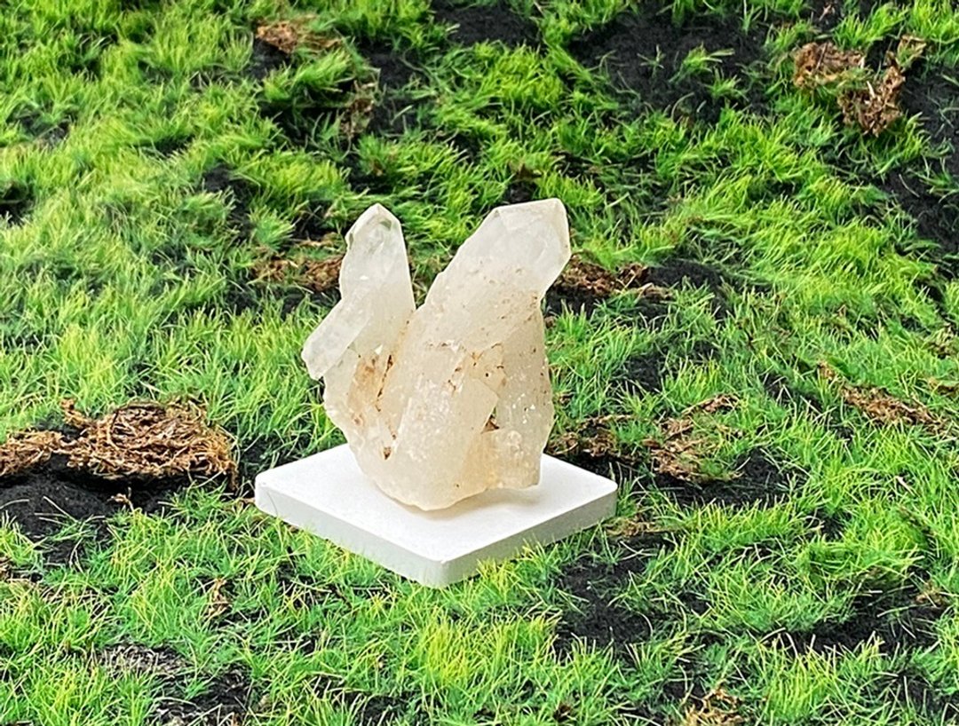 天然原矿能量白水晶簇 消磁净化 开运 办公室 风水 摆件 入厝礼物 - 摆饰 - 水晶 多色