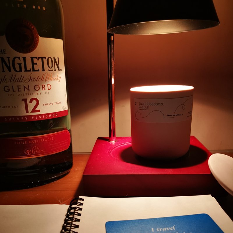 宠物友善|呼噜蜡烛-梦中的逗猫棒|质感雾面陶罐|无烛心款 - 香薰/精油/线香 - 蜡 