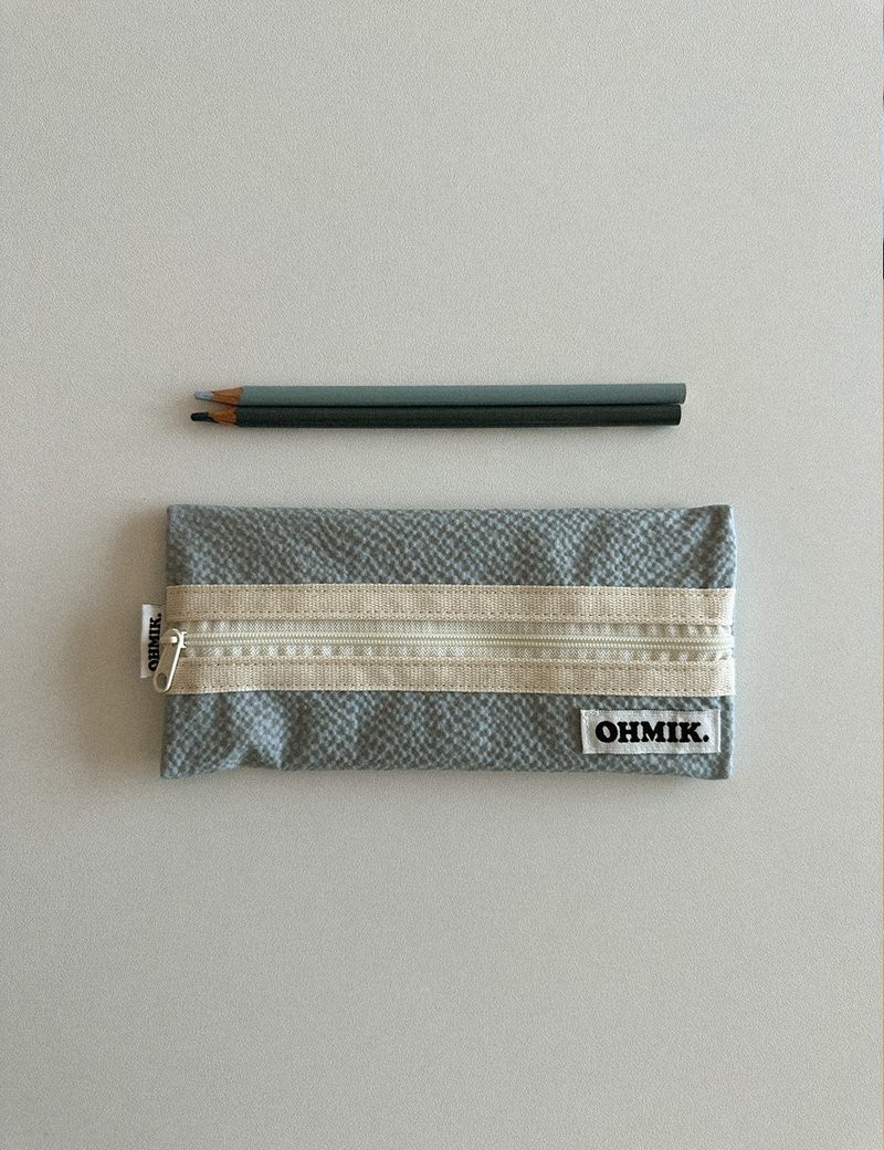 笔袋 004 开心果绿 - 铅笔盒/笔袋 - 棉．麻 多色