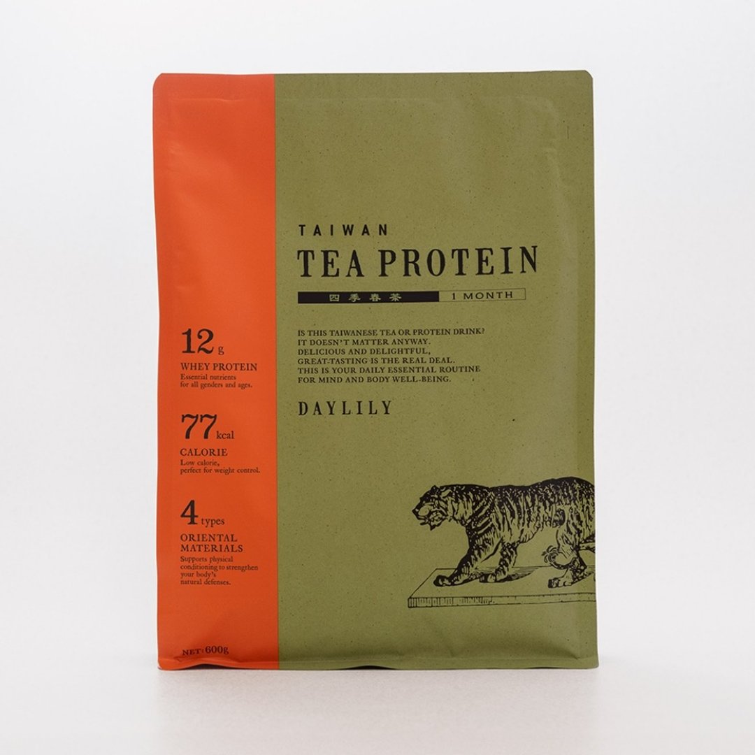 无糖台湾茶乳清蛋白 TAIWAN TEA PROTEIN【四季春茶】大容量 - 健康/养生 - 纸 绿色