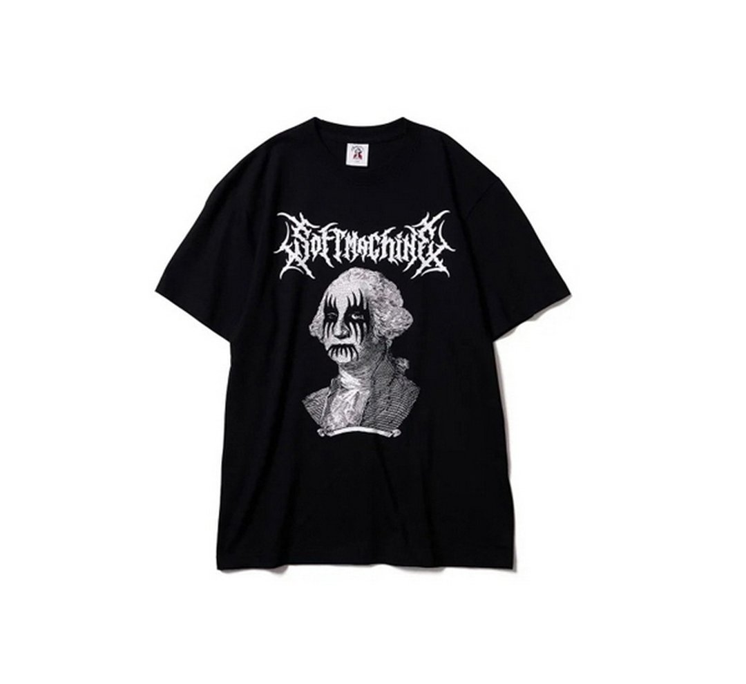 Softmachine Maverick T-Shirt黑色金属华盛顿上衣(两色) - 男装上衣/T 恤 - 棉 多色