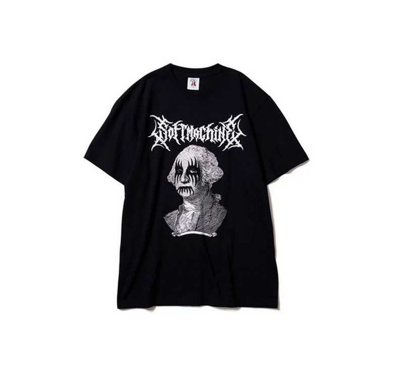 Softmachine Maverick T-Shirt黑色金属华盛顿上衣(两色) - 男装上衣/T 恤 - 棉．麻 多色