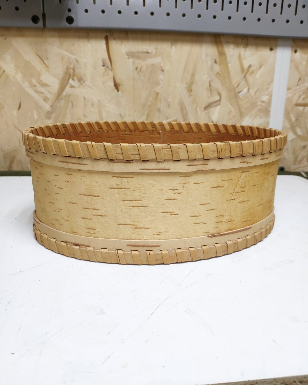 Birch bark basket - 调味罐/酱料瓶 - 木头 