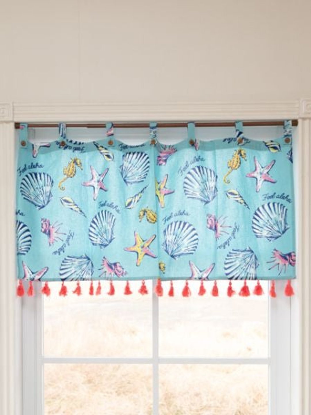 Mermaid Lagoon Cafe Curtain - 门帘/门牌 - 其他材质 