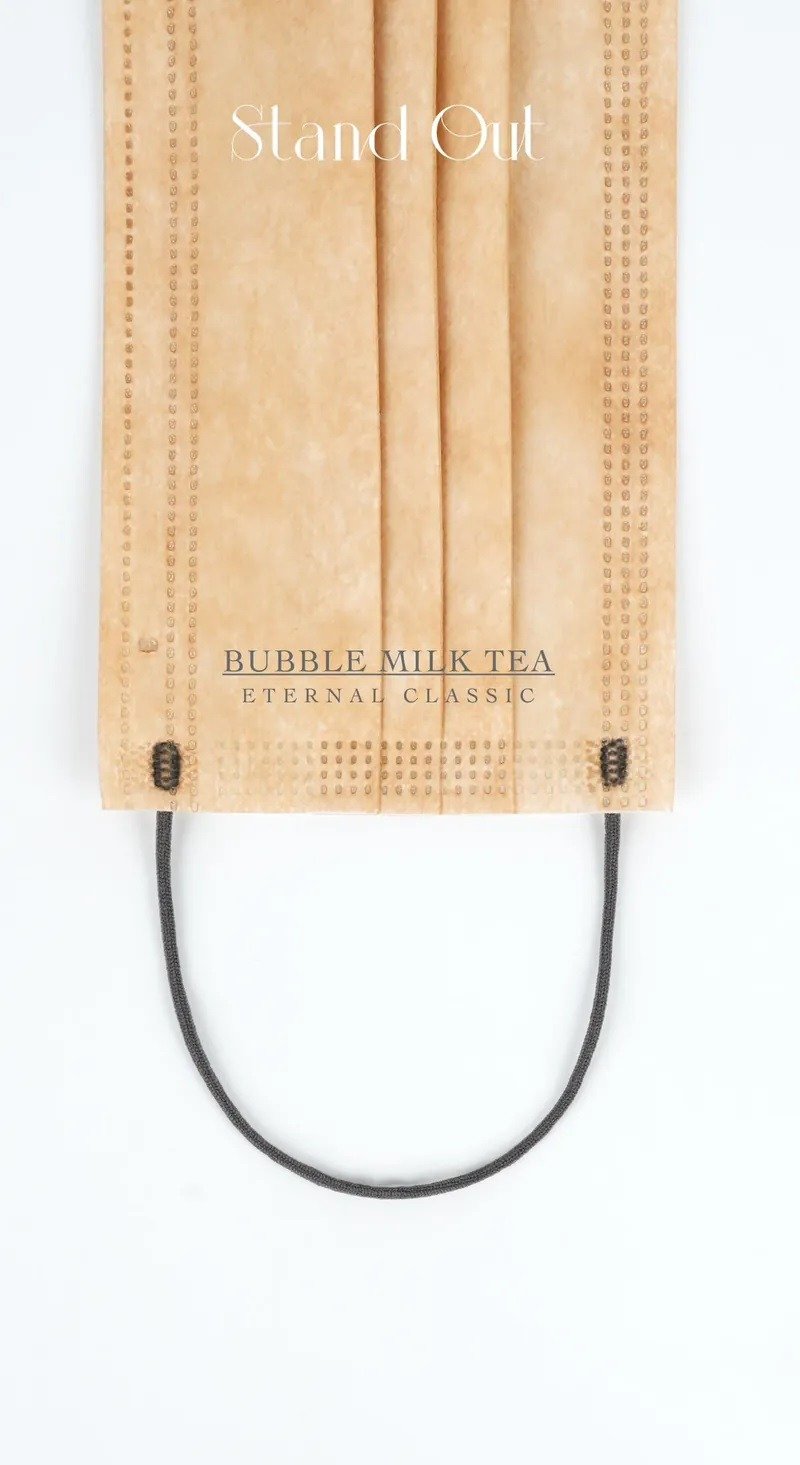 LEVEL 3 成人(小码)口罩 – 珍珠奶茶 (50片) - 口罩 - 其他材质 