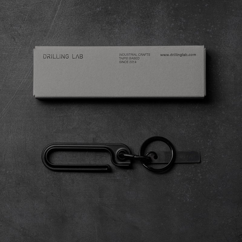 Framework Key Chain 钢制钥匙圈_黑色烤漆 - 钥匙链/钥匙包 - 不锈钢 黑色